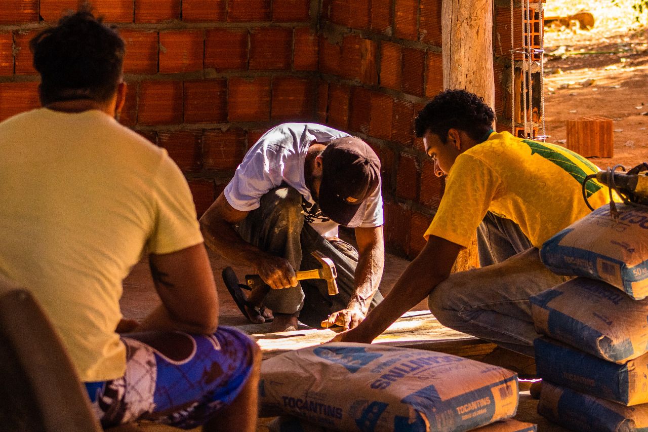 Construção do nosso salão